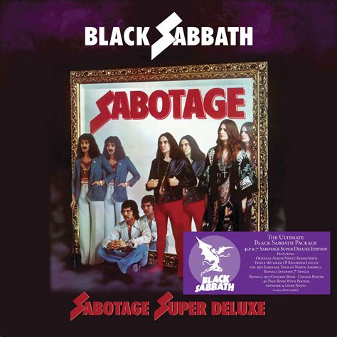 black sabbath sabotage super deluxe edition